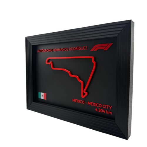 Formula 1 Race Track - Autodromo Hermanos Rodriguez