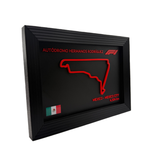 Formula 1 Race Track - Autodromo Hermanos Rodriguez