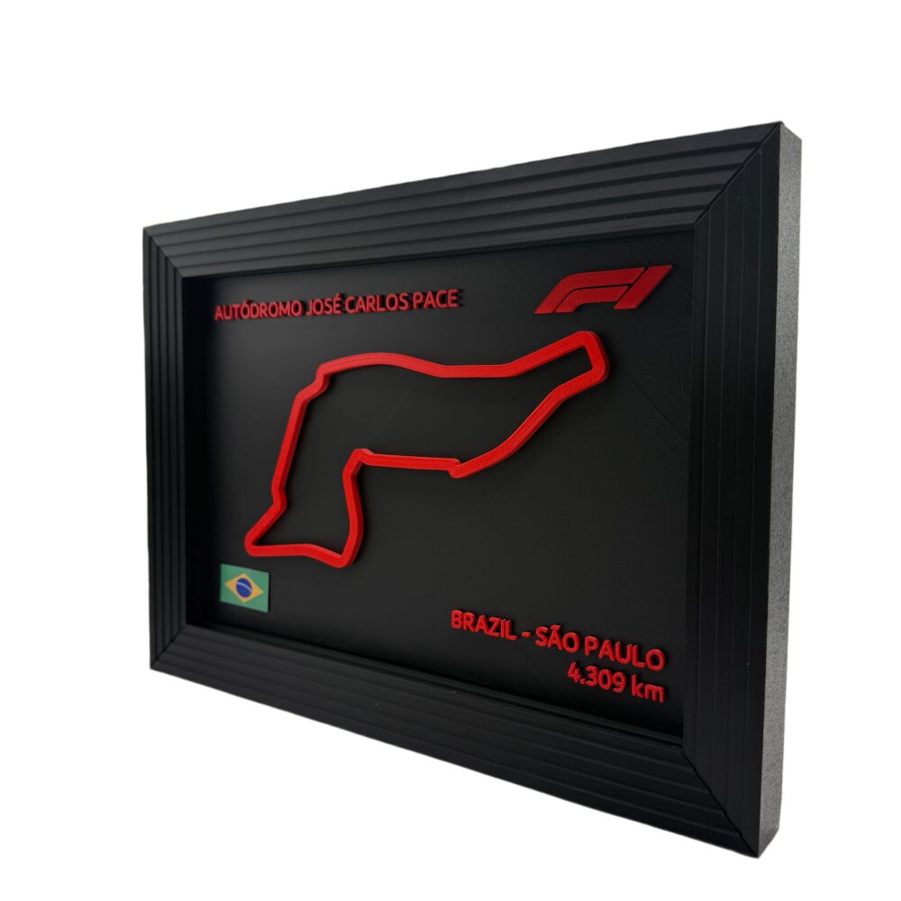 Formula 1 Race Track - Autodromo Jose Carlos Pace