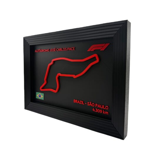 Formula 1 Race Track - Autodromo Jose Carlos Pace