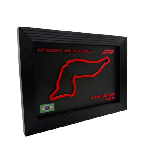 Formula 1 Race Track - Autodromo Jose Carlos Pace