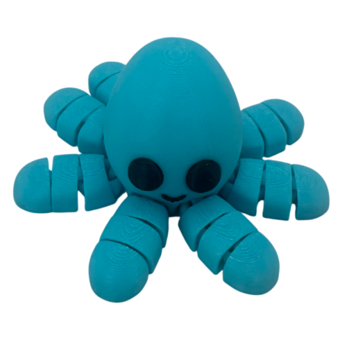Baby Octopus_1 Baby Octopus - Blue