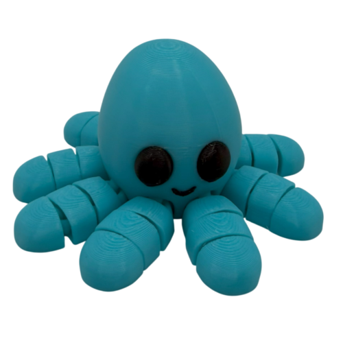 Baby Octopus_7 Baby Octopus - Blue