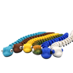 Articulated Mini Flexi-Snake Play Set 6-Piece