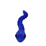 Baby Snake Blue_1_WB Baby Snake Articulating Toy - Dark Blue