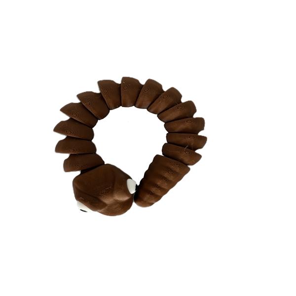 Baby Snake Articulating Toy - Brown