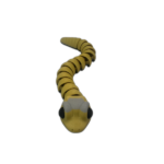 Baby Snake Gold_1_WB Baby Snake Articulating Toy - Gold
