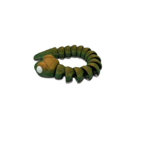 Baby Snake - Rainbow 4 Baby Snake Articulating Toy - Rainbow