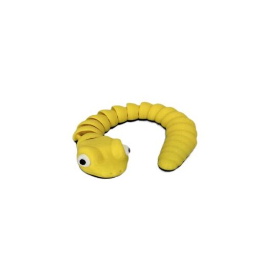 Baby Snake Articulating Toy - Yellow