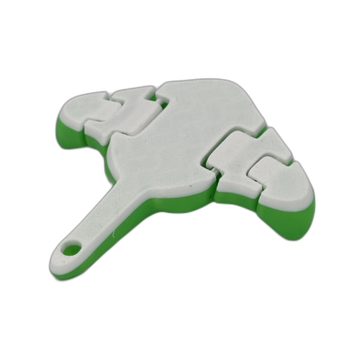 Baby Stingray Keyring - Green