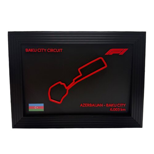 Formula 1 Race Track - Baku City Circuit