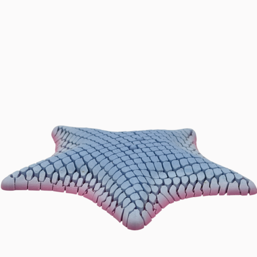 Betsie Bat Sea Star - Mesh-like Fidget Animal - Blue