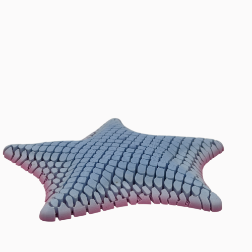 Betsie Bat Sea Star - Mesh-like Fidget Animal - Blue