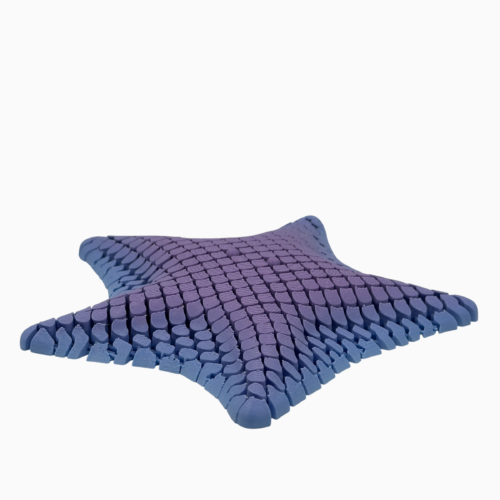Betsie Bat Sea Star - Mesh-like Fidget Animal - Purple