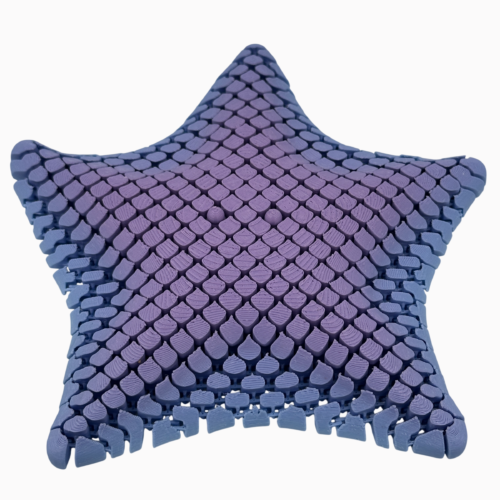 Betsie Bat Sea Star - Mesh-like Fidget Animal - Purple