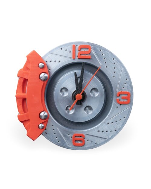 Brake Time 6 Brake Time! Wall Clock