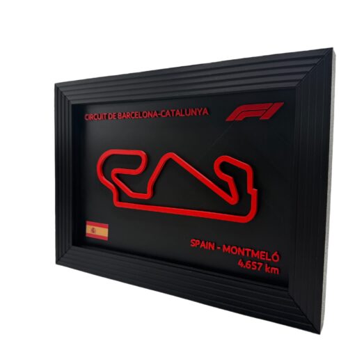Formula 1 Race Track - Circuit De Barcelona-Catalunya