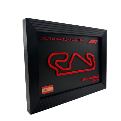 Formula 1 Race Track - Circuit De Barcelona-Catalunya