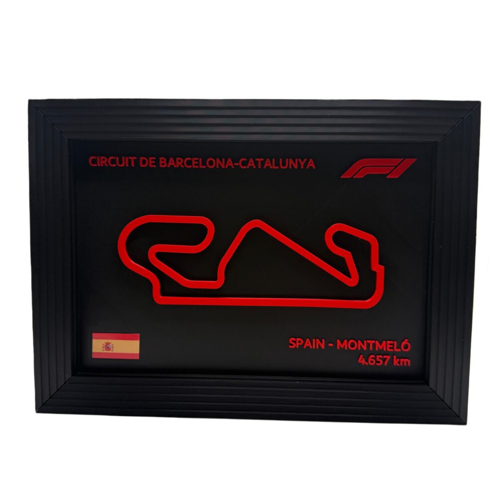 Formula 1 Race Track - Circuit De Barcelona-Catalunya