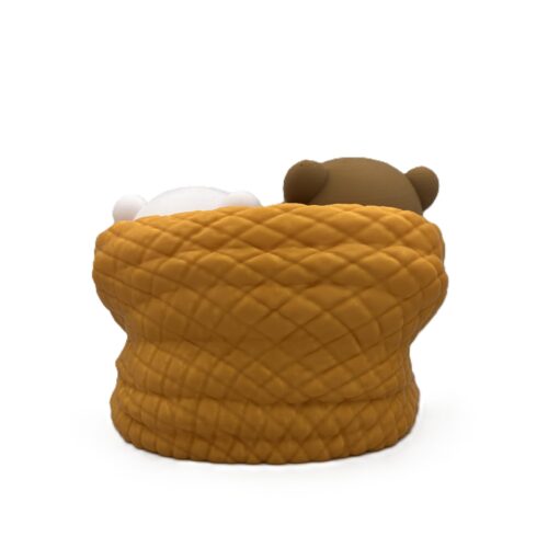 Cuddling Bears - Gold
