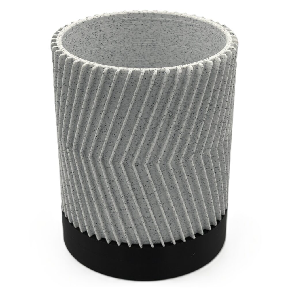 Cylindrix Diagonal Indoor Wall Planter