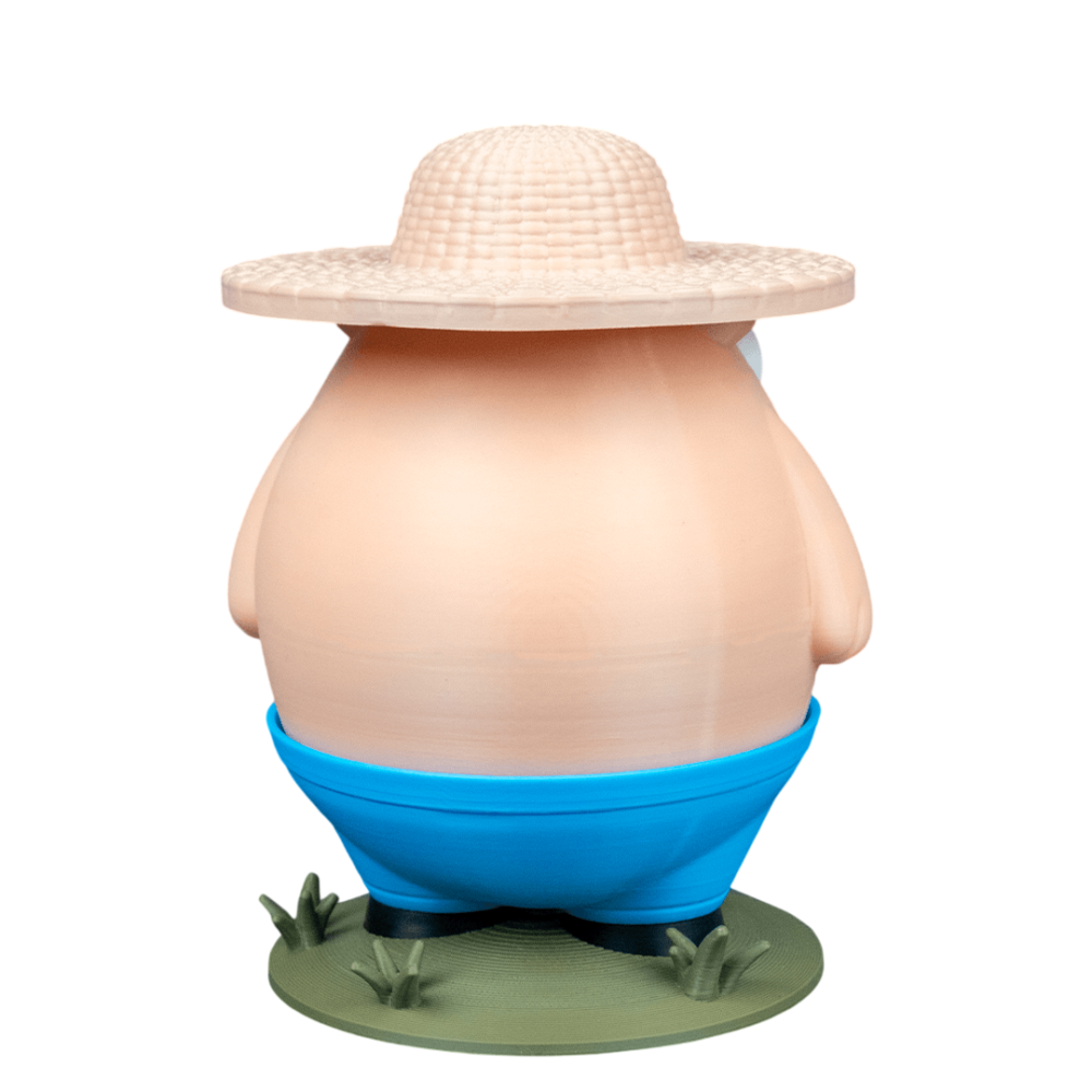 Farmer's Crack Coin Bank