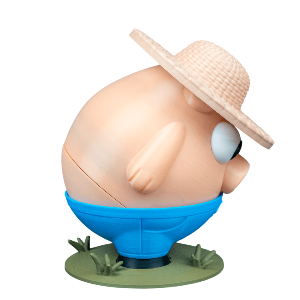 Farmer's Crack Coin Bank