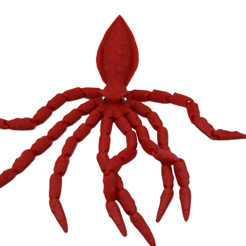 Finn Bigfin Squid - Red