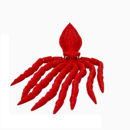 Finn Bigfin Squid - Red