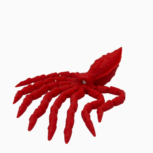 Finn Bigfin Squid - Red