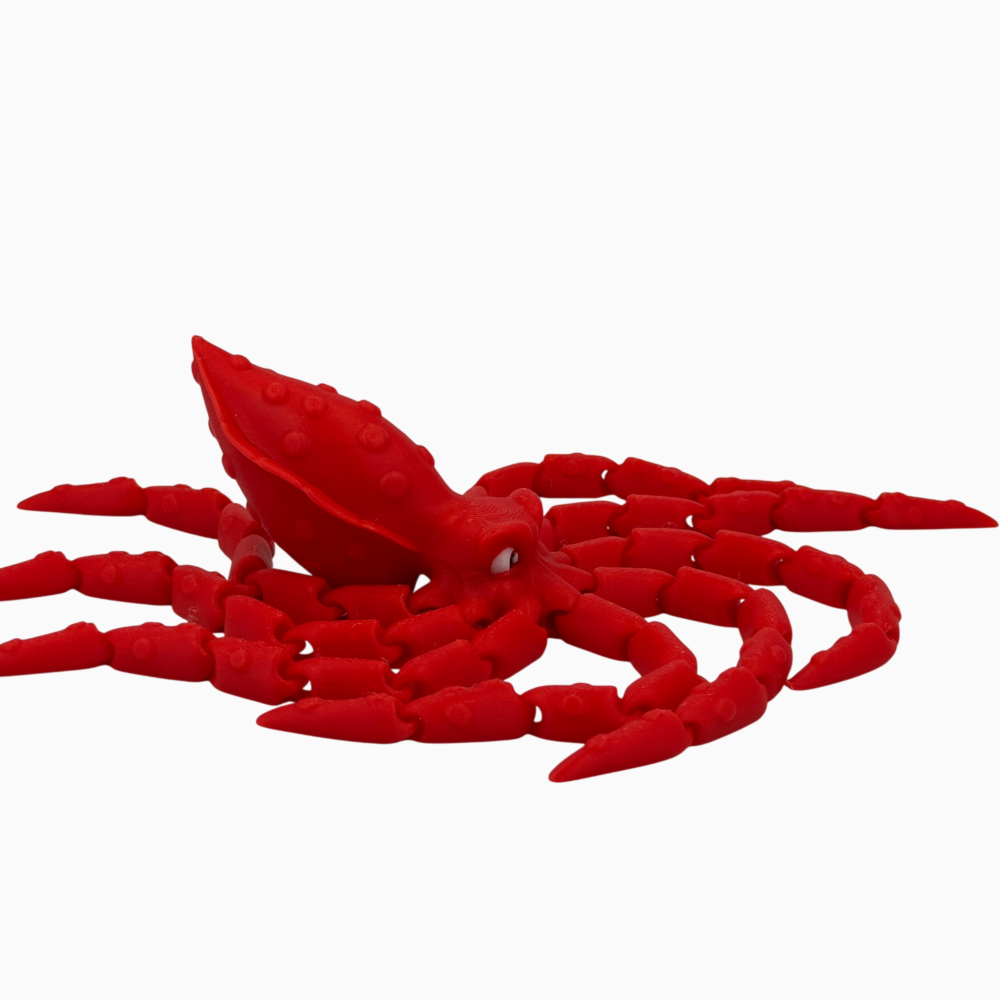 Finn Bigfin Squid - Red