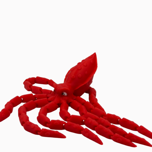 Finn Bigfin Squid - Red