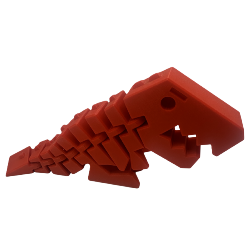Flexi Rexi Red_4 Flexi Rexi Dinosaur - Red