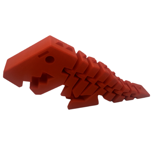 Flexi Rexi Red_5 Flexi Rexi Dinosaur - Red