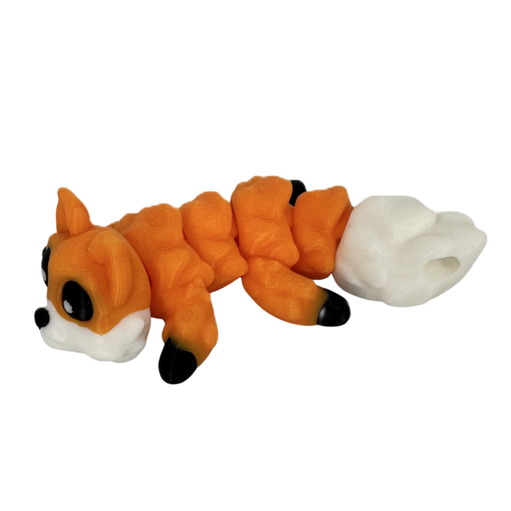 Fox Keyring - Orange