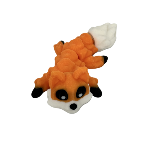 Fox Keyring - Orange