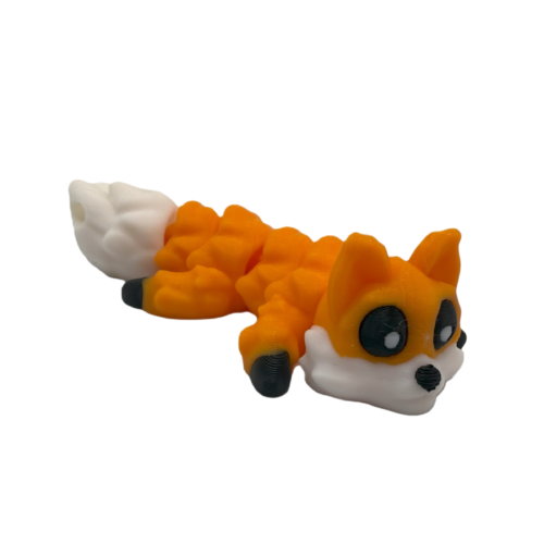 Fox Keyring - Orange