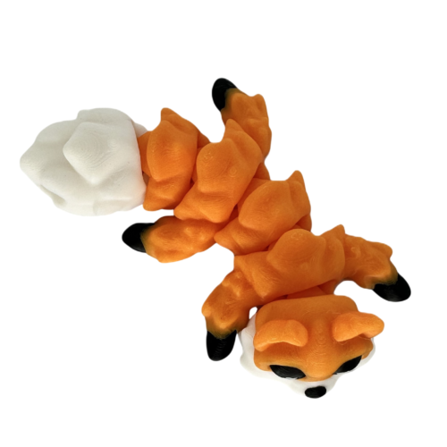 Fox Keyring - Orange