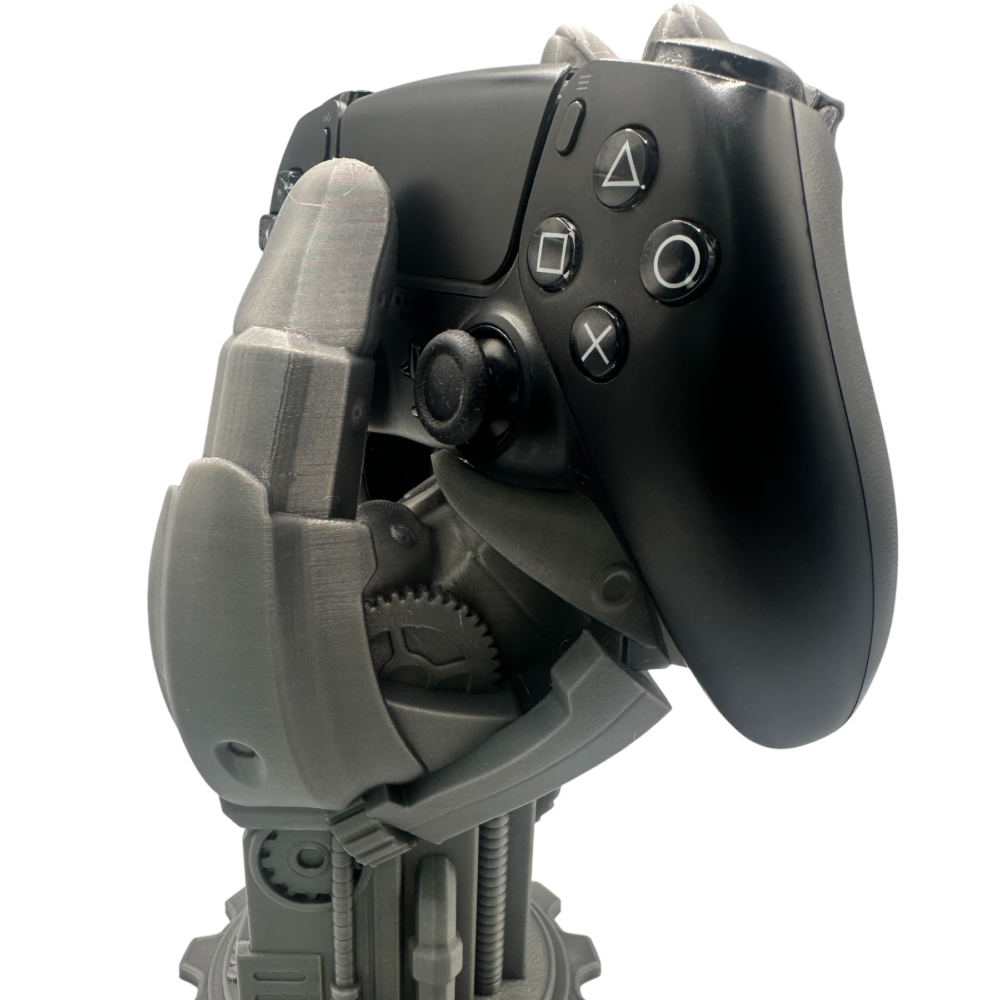 Gearbox Grab Fingers Silver_7 Gearbox Grab Fingers Gaming Controller Holder - Silver