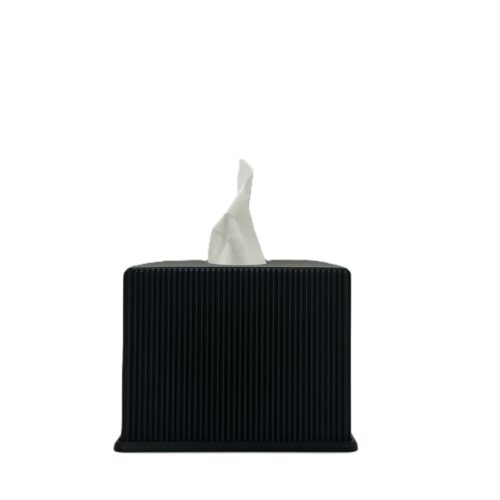 Noir Line Tissue Box