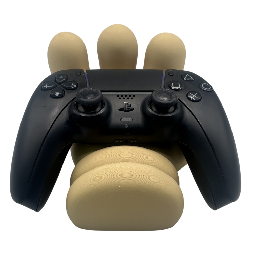 Grabby McGlove Gaming Controller Holder - Brown