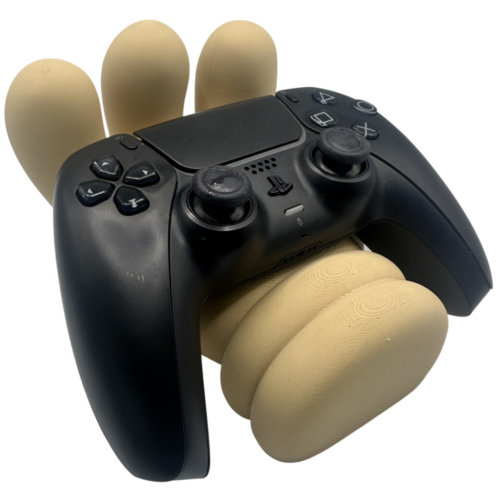 Grabby McGlove Gaming Controller Holder - Brown
