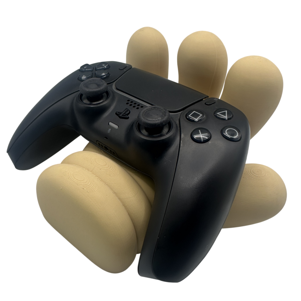 Grabby McGlove Gaming Controller Holder - Brown