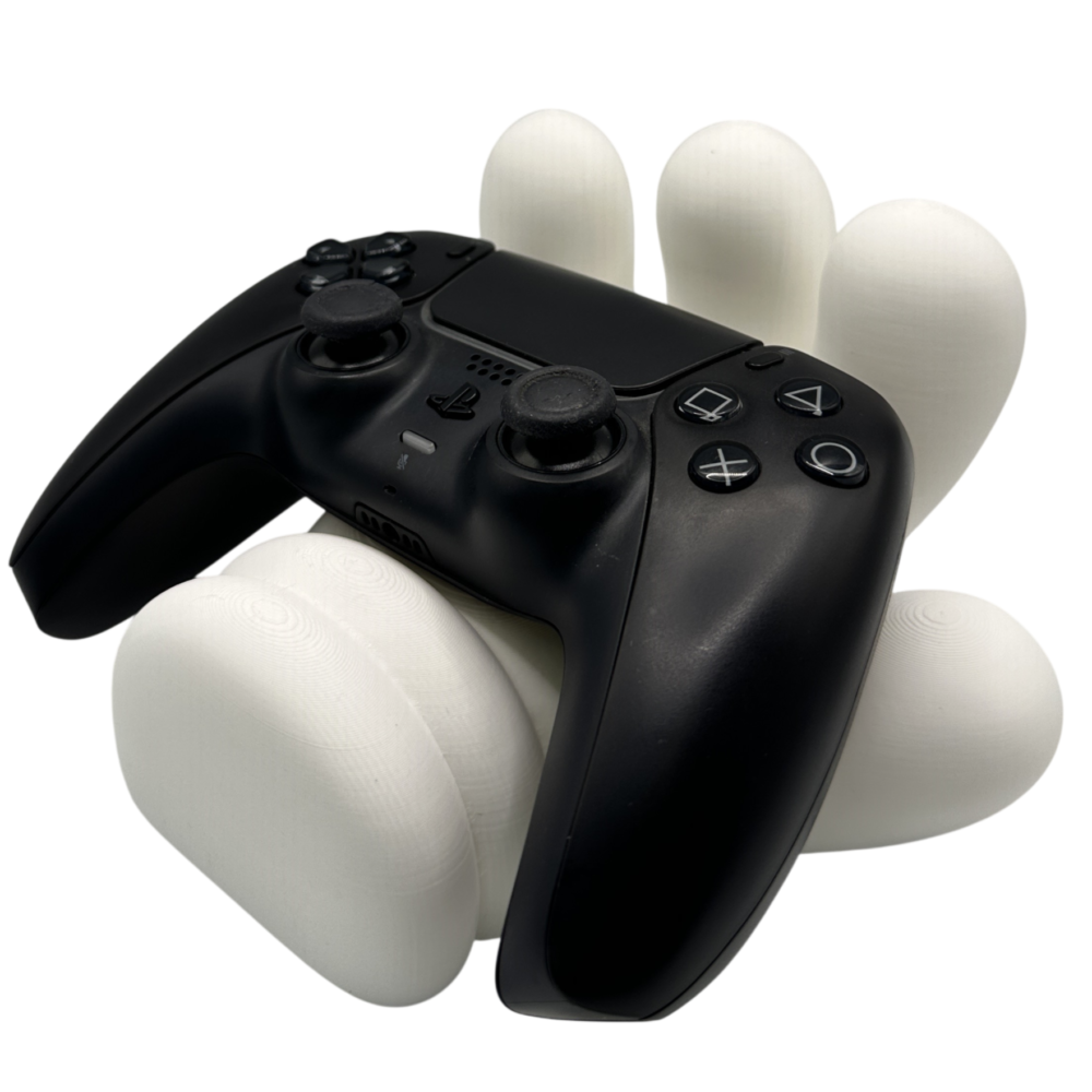 Grabby McGlove White_6 Grabby McGlove Gaming Controller Holder - White