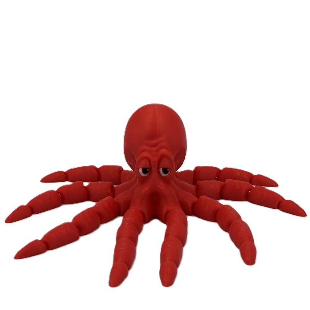 Gus the Octopus - Red