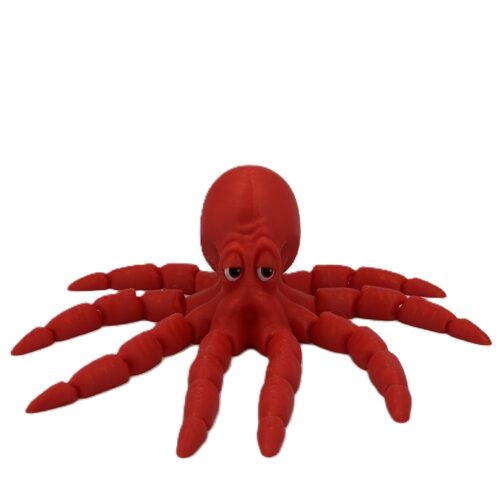 Gus the Octopus - Red