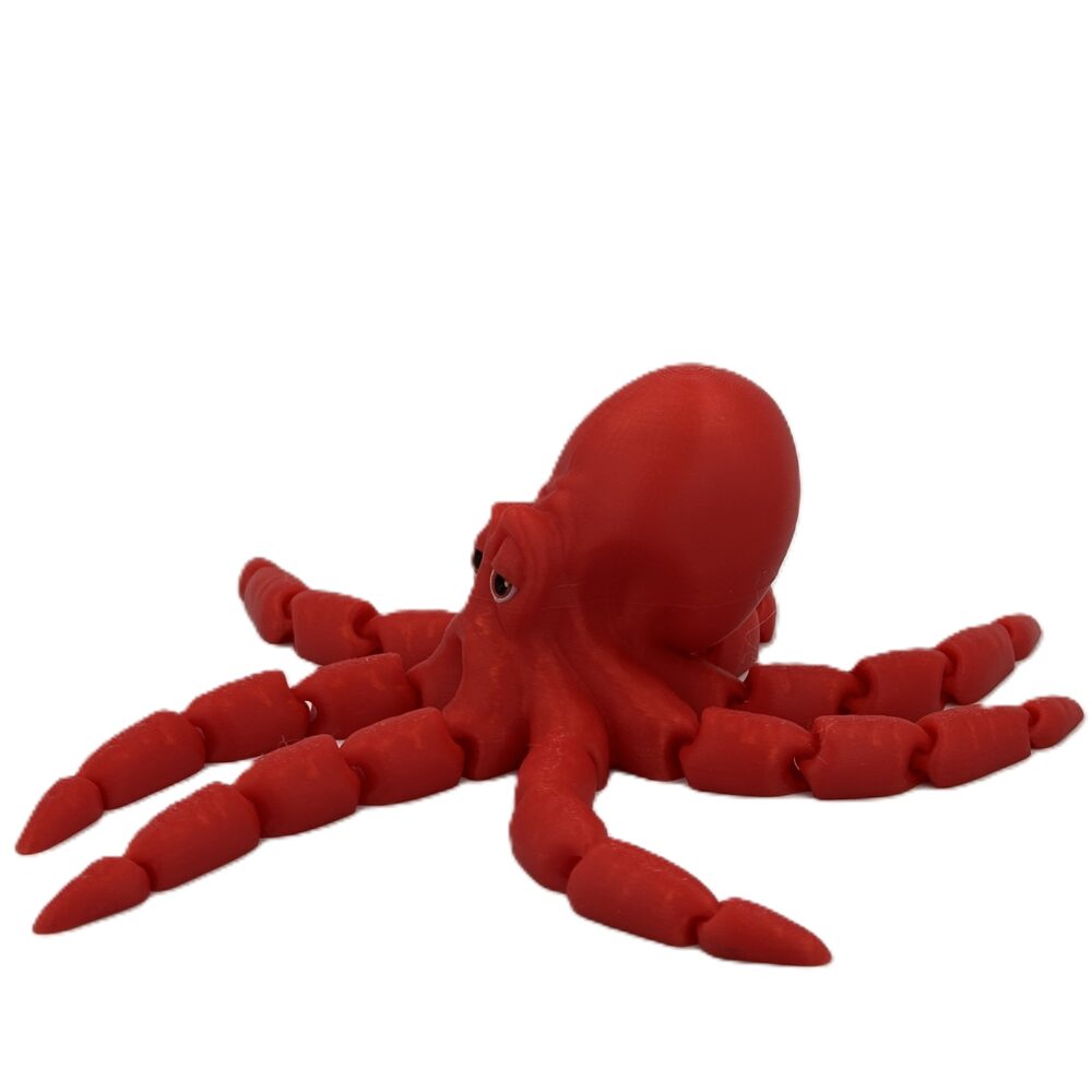 Gus the Octopus - Red