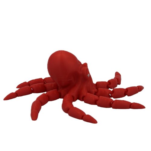 Gus the Octopus - Red
