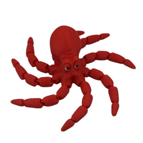 Gus the Octopus - Red