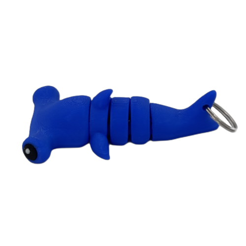 Hammerhead Shark Keyring